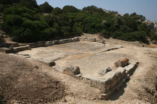 Ancient Heraion - Dining area for visitors to the sanctuary